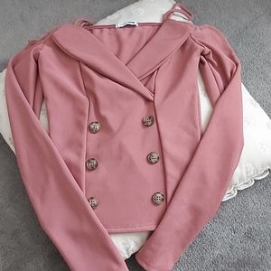 Off shoulder top with straps